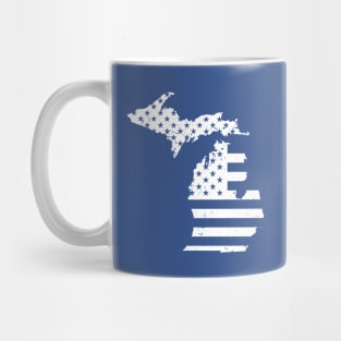 Michigan USA Flag Mug